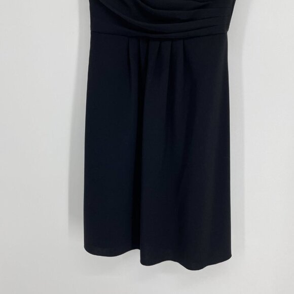 Elie Tahari  black sleeveless A line formal dress triacetate - Picture 9 of 15